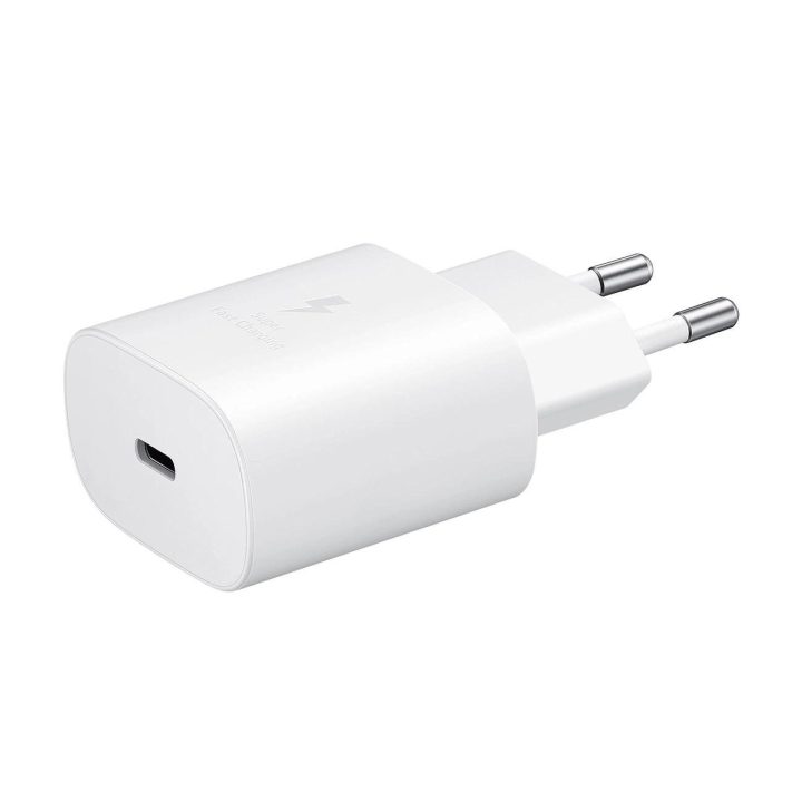 Telefono įkroviklis Samsung 25W baltos spalvos