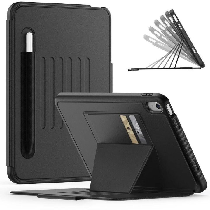 Juodas apsauginis dėklas iPad 10.9 ir 11 planšetėms