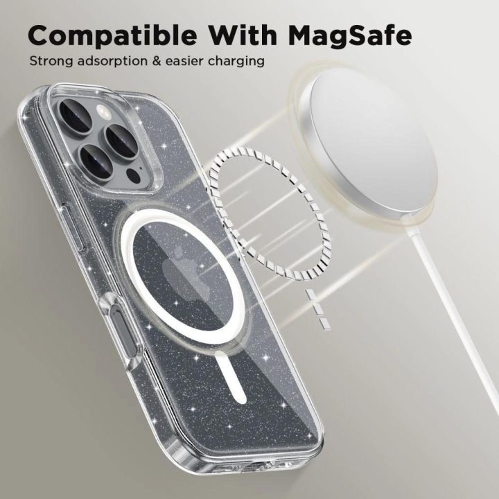 Permatomas lengvas iPhone 16“ dėklas FlexAir