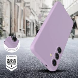 Violetinis apsauginis dėklas Samsung Galaxy A56 5G telefonui