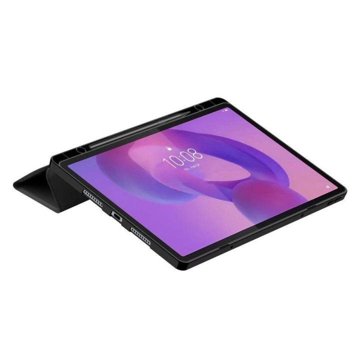 Juodas apsauginis pieštuko dėklas Lenovo Idea Tab Pro 12.7 planšetei