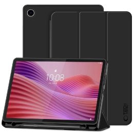 Juodas apsauginis dėklas su rašiklio vieta Lenovo planšetei