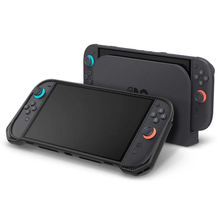 Juodas matinis apsauginis dėklas Nintendo Switch 2 konsolei