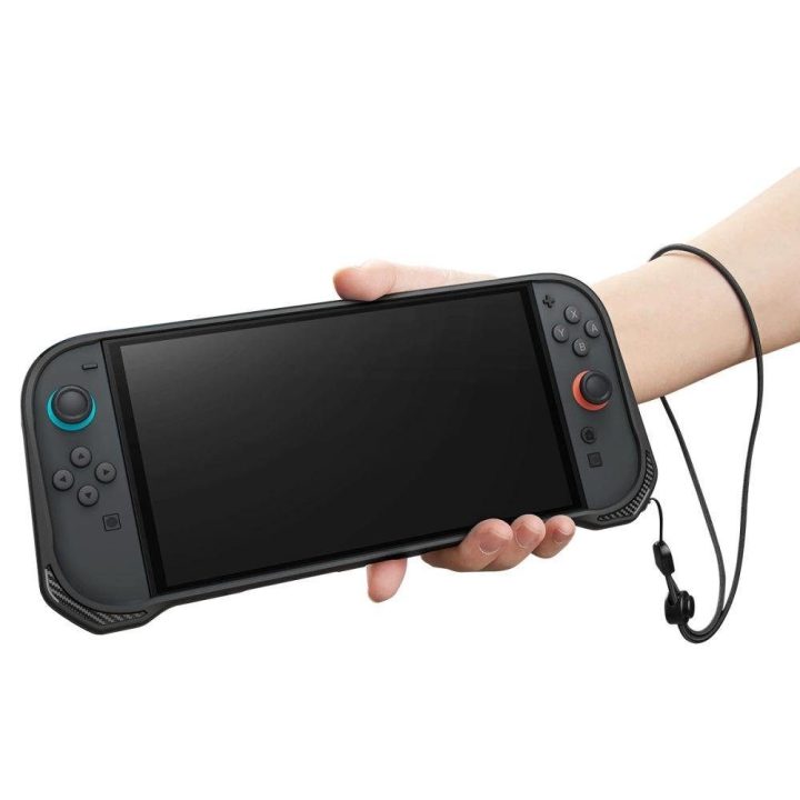 Juodas matinis apsauginis dėklas Nintendo Switch 2 konsolei
