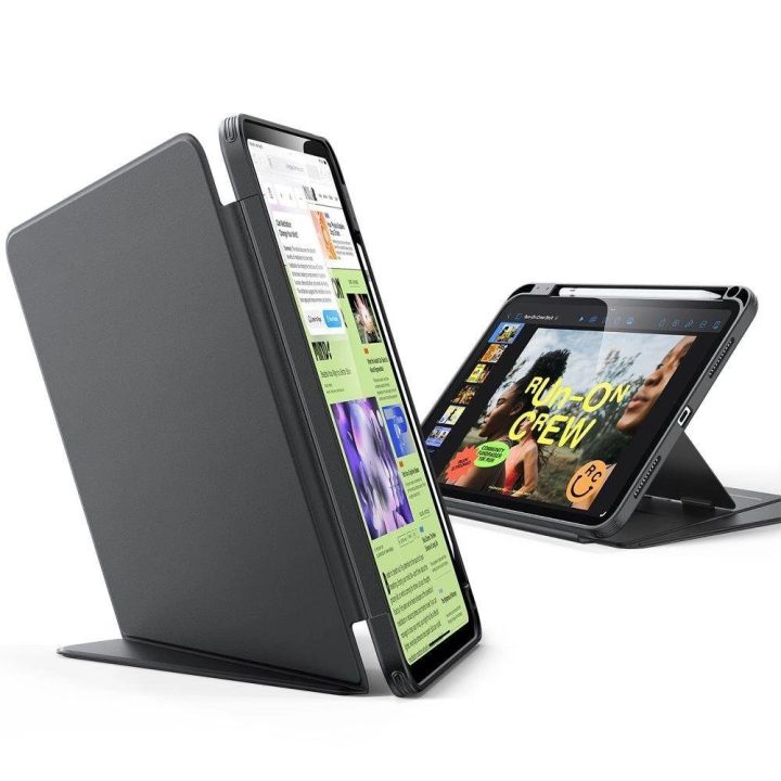 Juodas magnetinis apsauginis dėklas iPad 10.9 / 11 colių planšetėms
