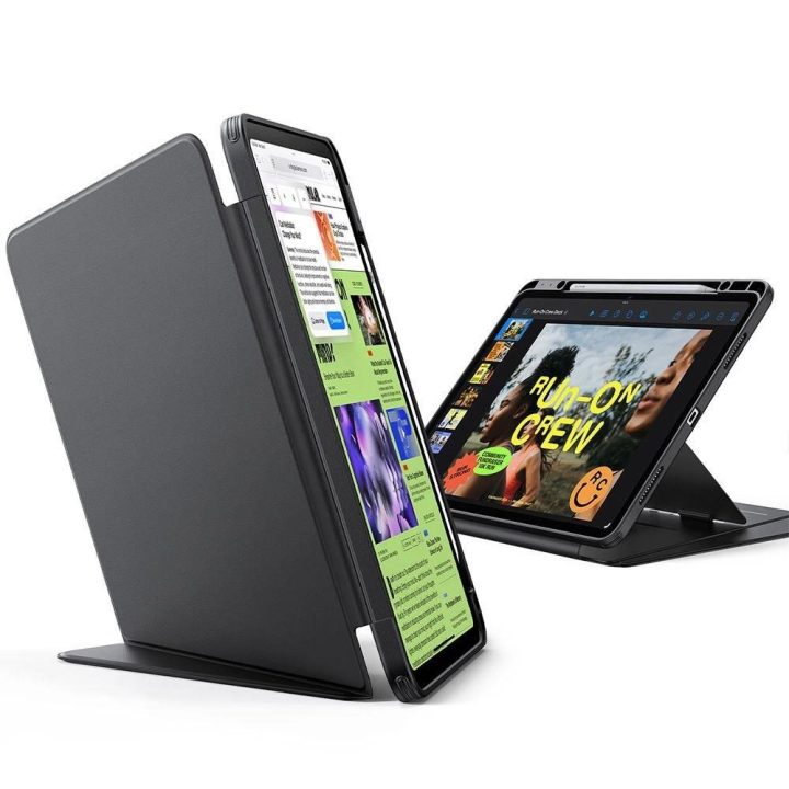 Juodas apsauginis dėklas iPad Air 13 planšetei (2024–2025)