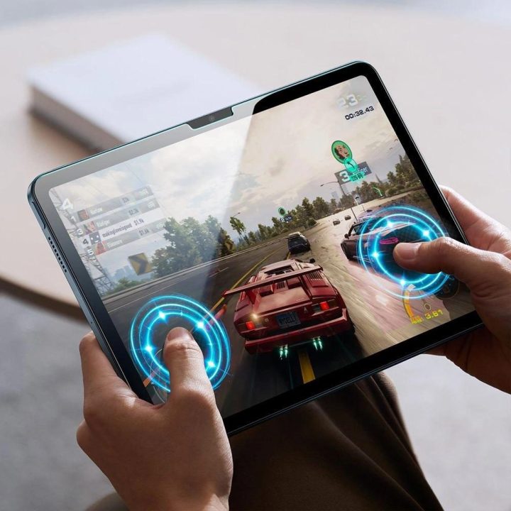 Grūdinto stiklo apsauga iPad 10.9 / 11 ekranui, 2 vnt.