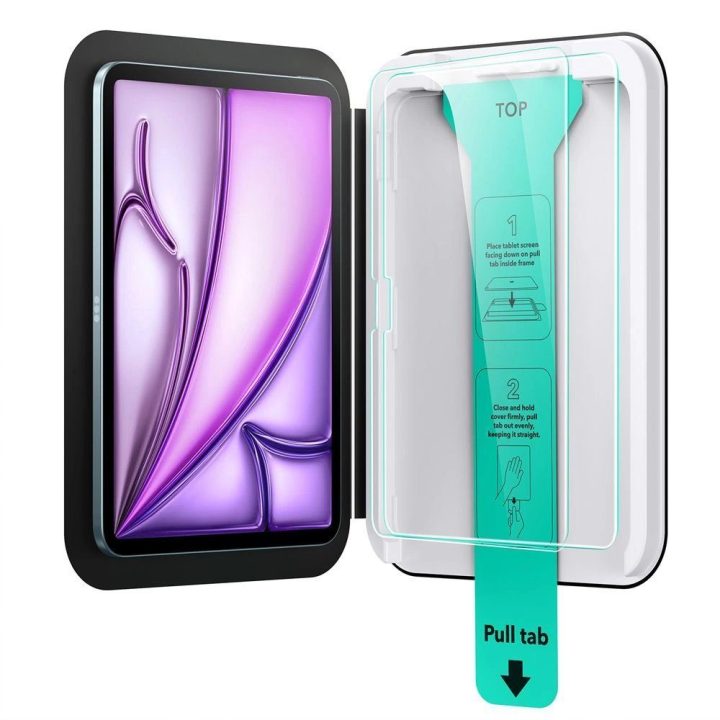 Grūdinto stiklo apsauga iPad Air 13 ekranui, 2 vnt.