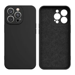 Juodas silikoninis dėklas Samsung Galaxy A26 5G telefonui