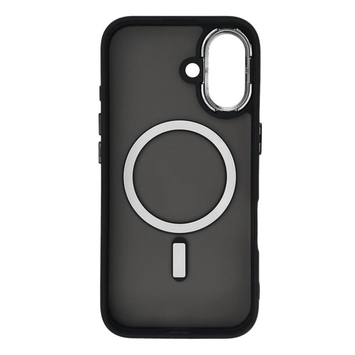 Juodas stilingas dėklas su MagSafe Samsung Galaxy A36 5G telefonui