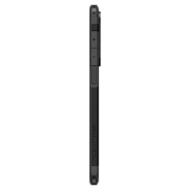 Dėklas Samsung Galaxy S25 Edge telefonui, juodas, su MagSafe