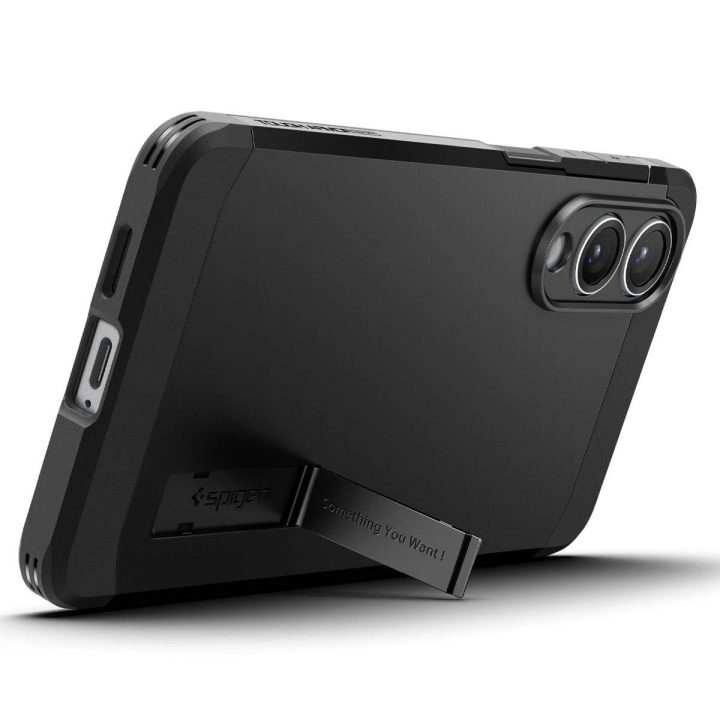 Dėklas Samsung Galaxy S25 Edge telefonui, juodas, su MagSafe