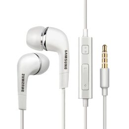 Laidinės ausinės Samsung su 3.5 mm jungtimi, baltos