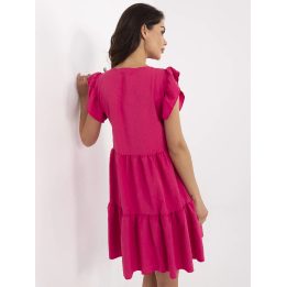 Suknelė fuksijų spalvos elegantiška moterims
