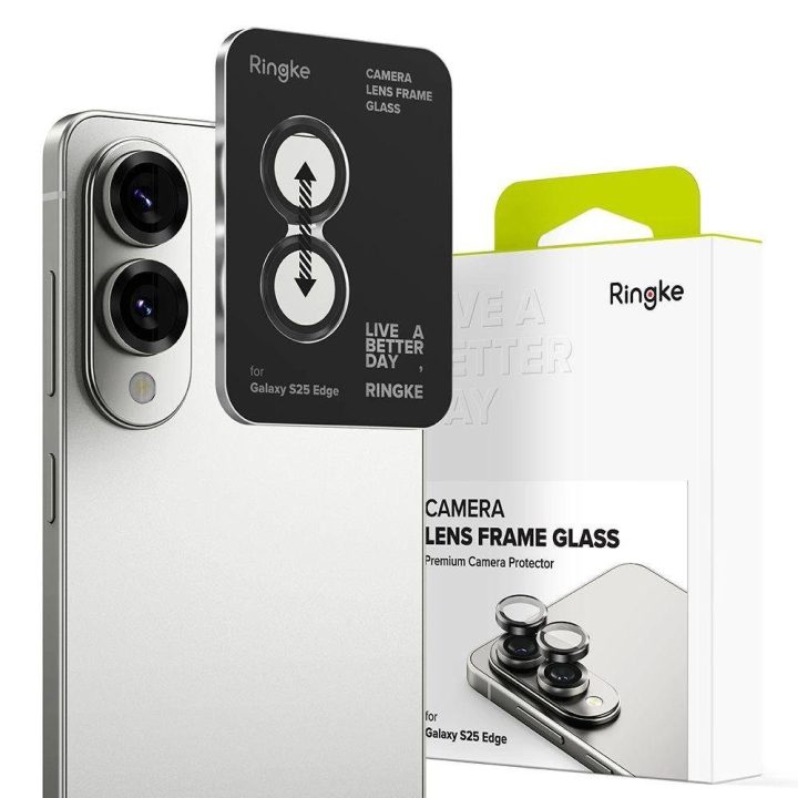 Grūdintas stiklas Samsung Galaxy S25 Edge kamerai Clear