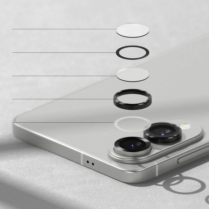 Grūdintas stiklas Samsung Galaxy S25 Edge kamerai Clear