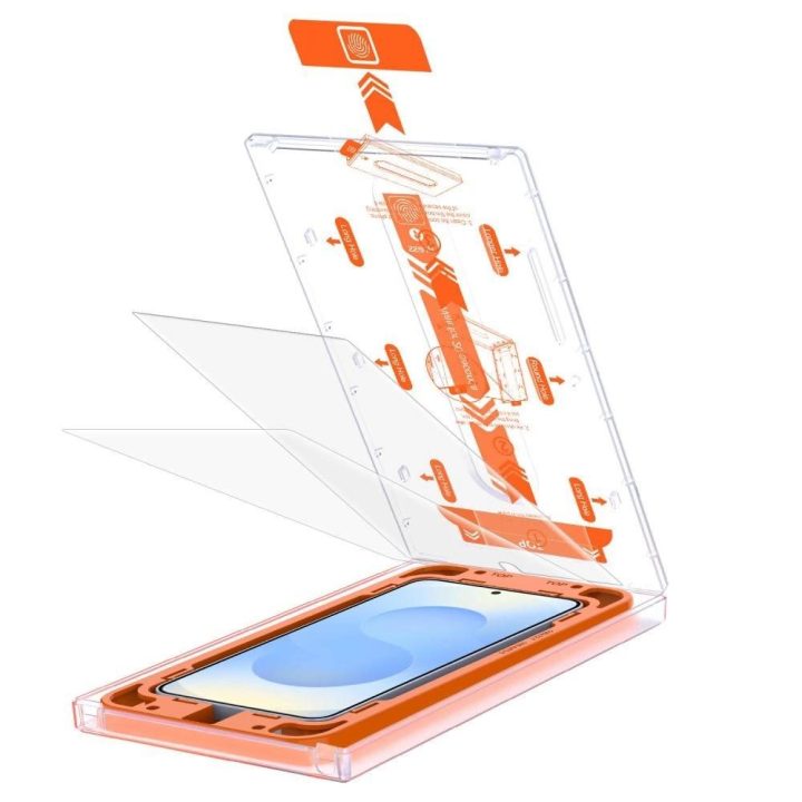 Grūdintas stiklas Samsung Galaxy S25+ telefonui skaidrus