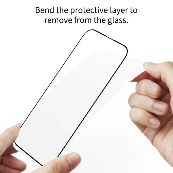 Grūdinto stiklo apsauga Samsung Galaxy S25 Edge, 2 vnt, skaidri