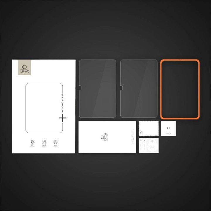 Grūdinto stiklo apsauga iPad 10.9 / 11 colių, 2 vnt.,