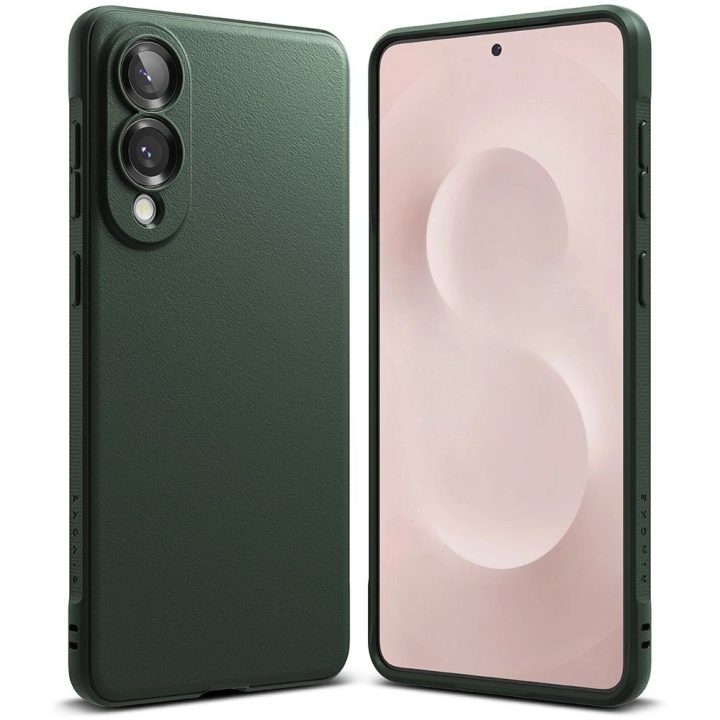Žalias apsauginis dėklas Samsung Galaxy S25 Edge telefonui Ringke