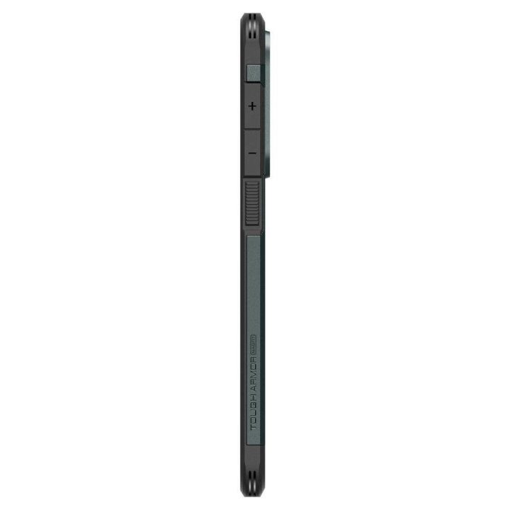 Tvirtas žalias dėklas su MagSafe Samsung Galaxy S25 Edge