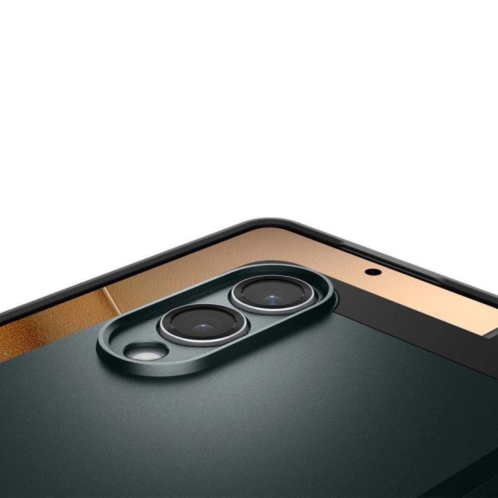 Tvirtas žalias dėklas su MagSafe Samsung Galaxy S25 Edge