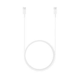 Baltas USB-C į USB-C įkrovimo laidas 1.8 m 3A Samsung