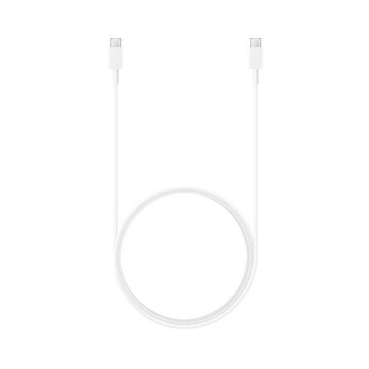 Baltas USB-C į USB-C įkrovimo laidas 1.8 m 3A Samsung