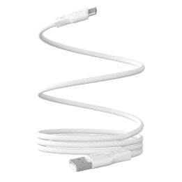 Įkrovimo laidas USB-C baltas magnetinis 1 m 10W Puro