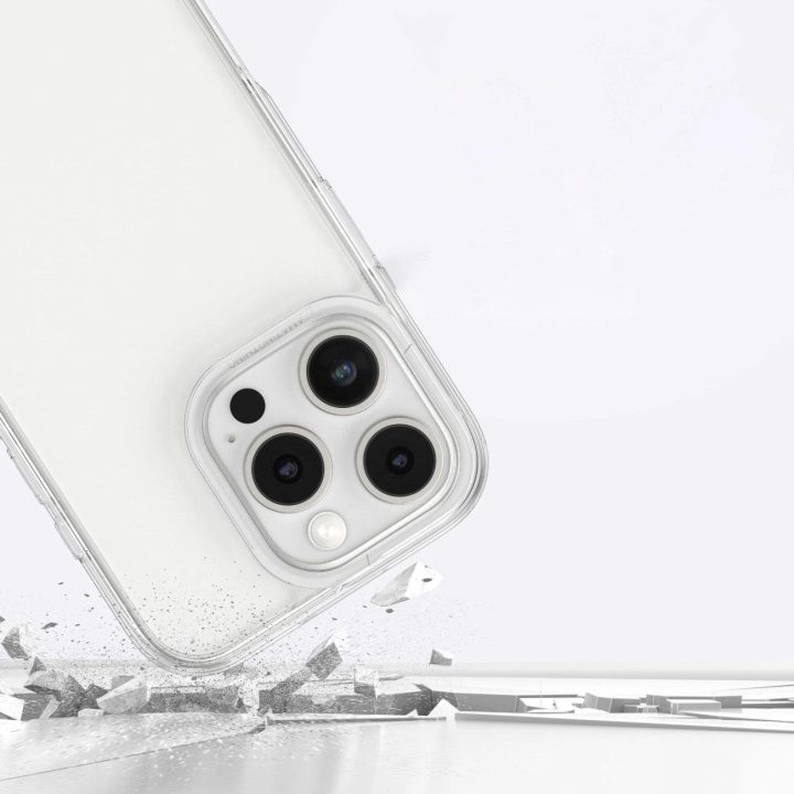 Permatomas silikoninis dėklas iPhone 16 Pro Max apsaugai AmazingThing