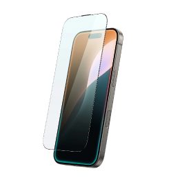 Grūdintas stiklas iPhone 16 Pro ekranui su apsauga AmazingThing