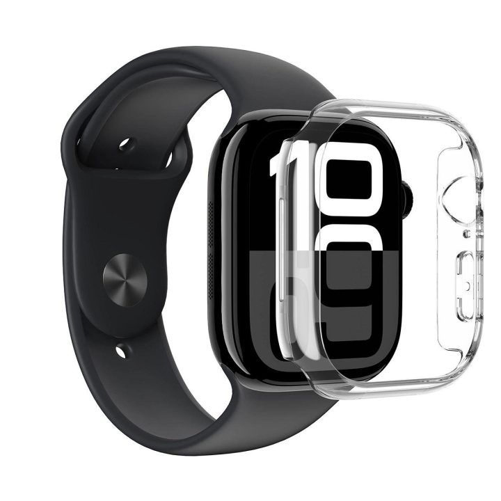 Permatomas apsauginis dėklas Apple Watch 46mm laikrodžiui AmazingThing