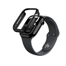 Apsauginis juodas Apple Watch 46mm dėklas Minimal AmazingThing