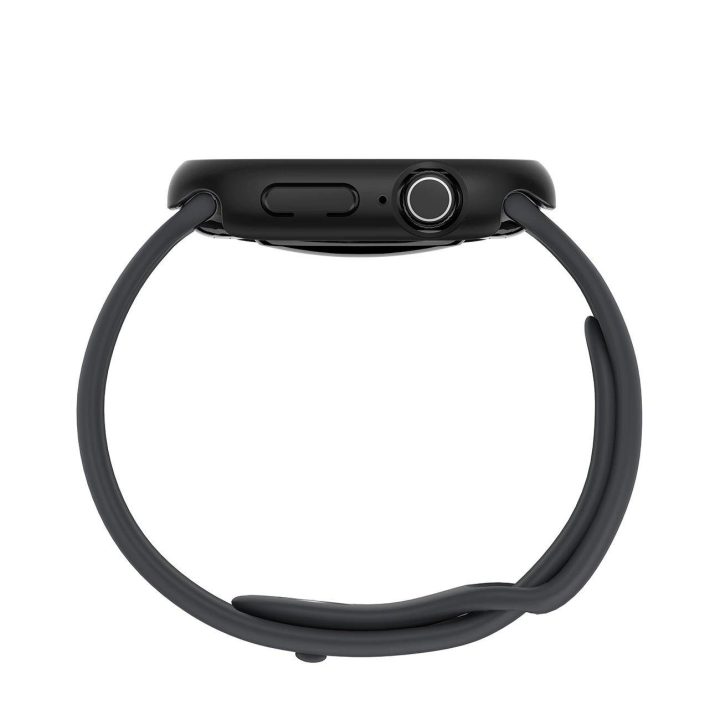 Apsauginis juodas Apple Watch 46mm dėklas Minimal AmazingThing