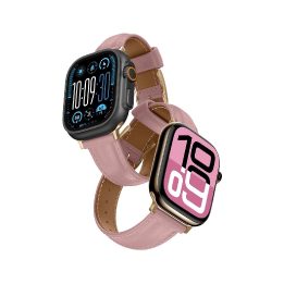 Odinė rožinė apyrankė Apple Watch 45–49 mm AmazingThing