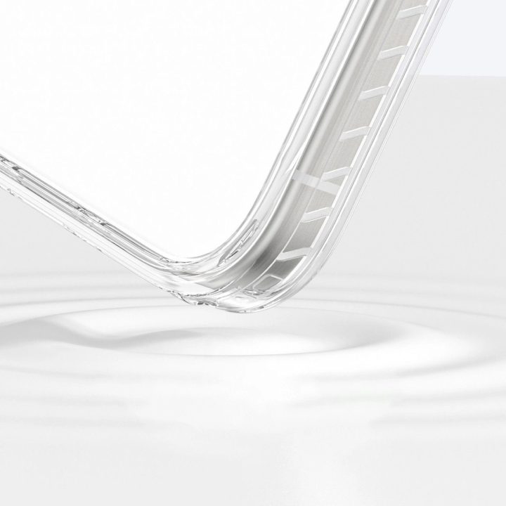 Permatomas magnetinis telefono dėklas iPhone 16 su žiedu AmazingThing