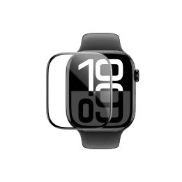Apsauginė plėvelė laikrodžiui su juodu rėmeliu Apple Watch 42mm AmazingThing