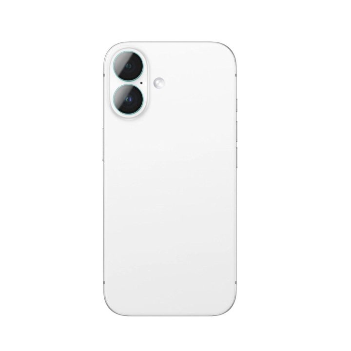 Objektyvo apsauga žalia iPhone 16 / 16 Plus su aliuminio rėmeliu AmazingThing