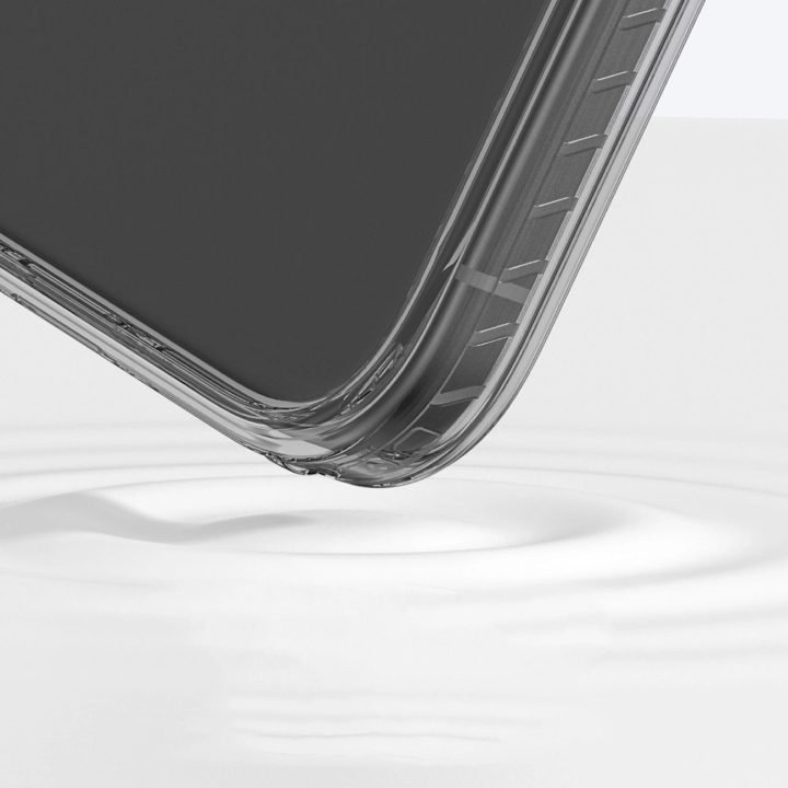 Apsauginis juodas iPhone 16 dėklas su magnetiniu žiedu AmazingThing
