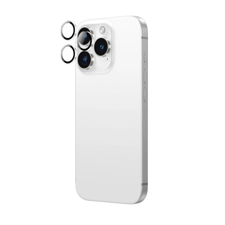 Apsauginis stiklas objektyvui iPhone 16 Pro skaidrus grūdintas AmazingThing