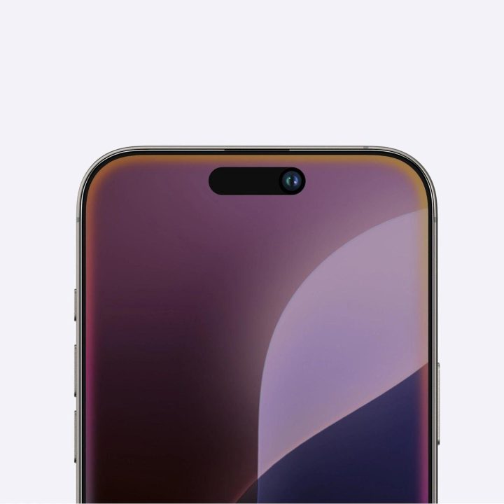 Grūdintas privatumo stiklas iPhone 16 Plus telefonui AmazingThing