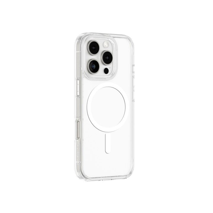Permatomas magnetinis telefono dėklas iPhone 16 Pro su MagSafe AmazingThing