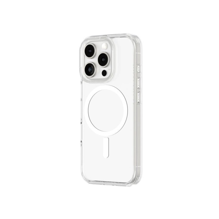Permatomas magnetinis telefono dėklas iPhone 16 Pro su MagSafe AmazingThing