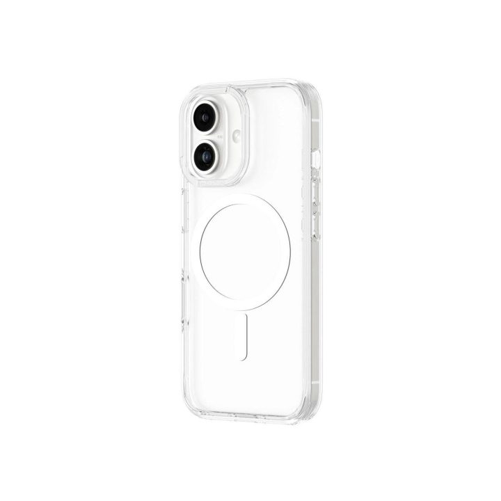 Permatomas magnetinis telefono dėklas su žiedu iPhone 16 AmazingThing