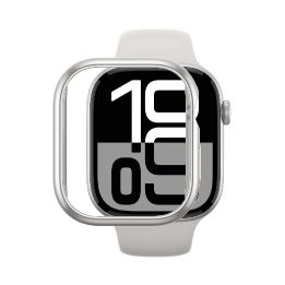 Apsauginis sidabrinis laikrodžio dėklas Apple Watch 46mm AmazingThing
