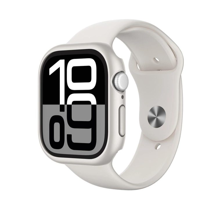 Apsauginis sidabrinis laikrodžio dėklas Apple Watch 46mm AmazingThing