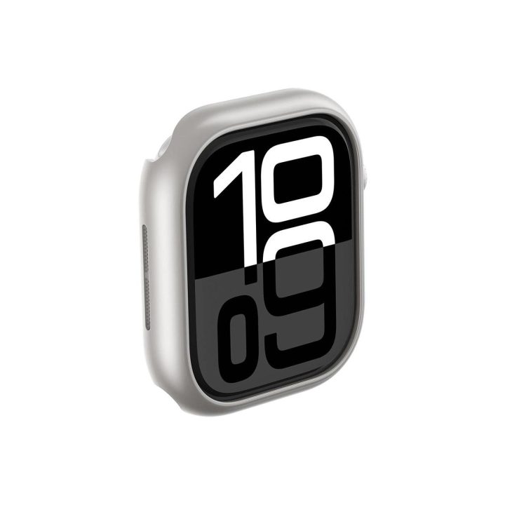 Apsauginis sidabrinis laikrodžio dėklas Apple Watch 46mm AmazingThing