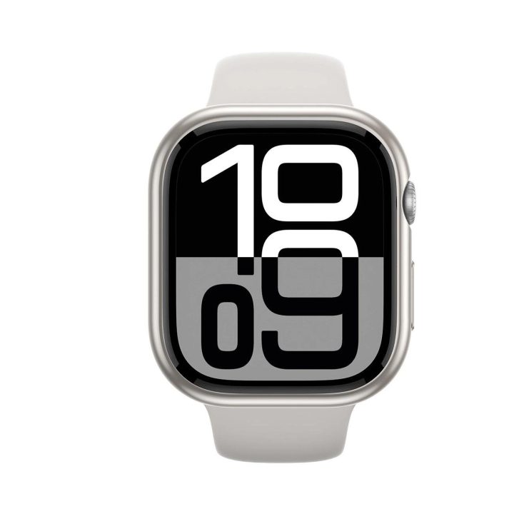 Apsauginis sidabrinis laikrodžio dėklas Apple Watch 46mm AmazingThing