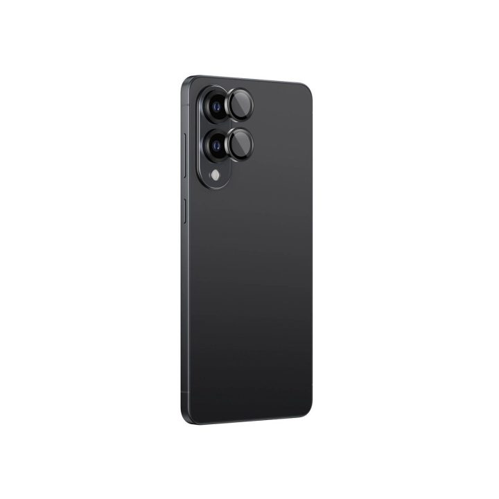 Apsauginis stiklas kamerai juodas Samsung S25 Edge AmazingThing