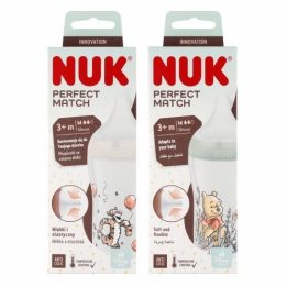 Silikoninis buteliukas kūdikiams su Pūkuotuku 260 ml